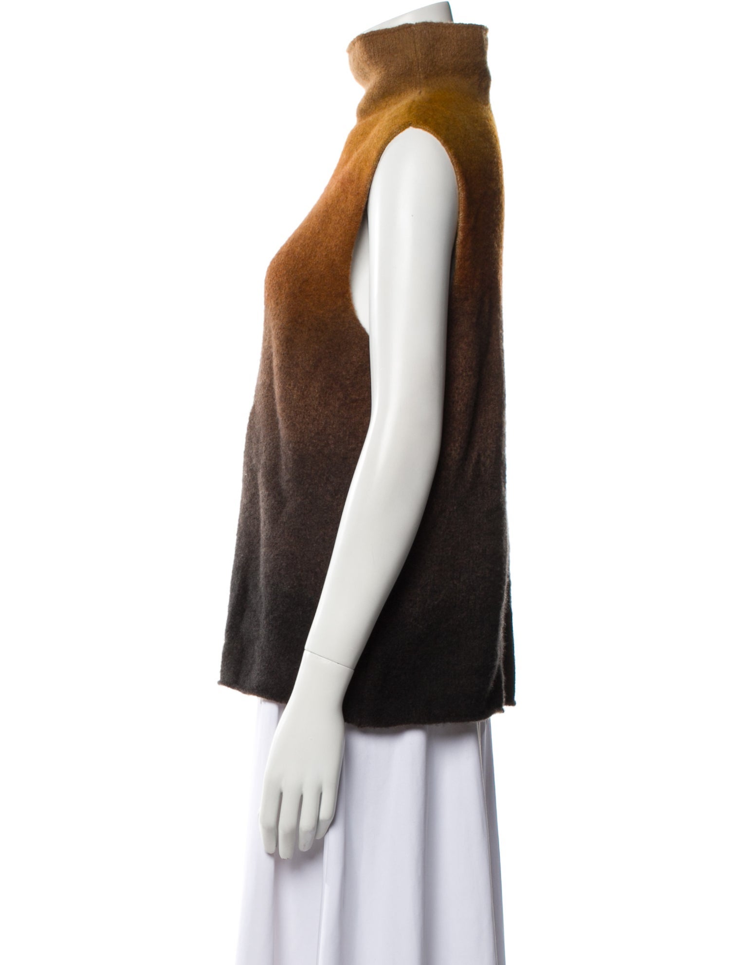 Avant Toi Cashmere Colorblock Pattern Sweater