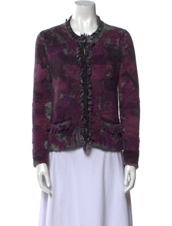 Avant Toi Virgin Wool Printed Sweater