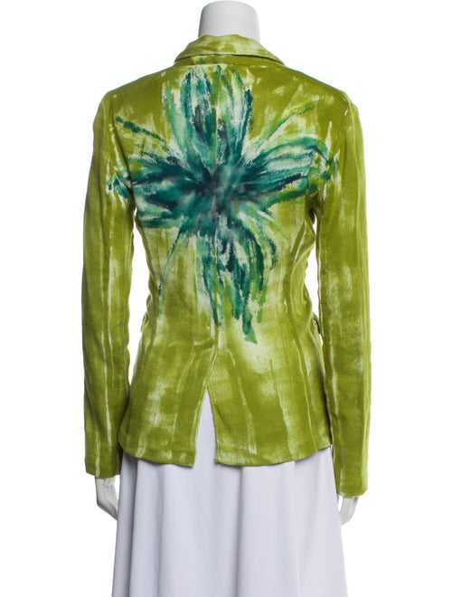 Avant Toi Linen Floral Print Evening Jacket