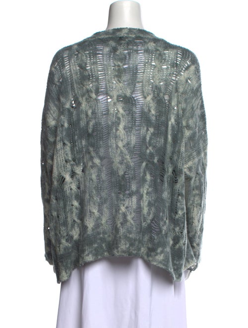 Avant Toi Cashmere Tie-Dye Print Sweater