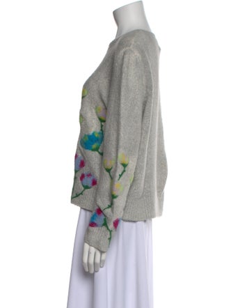 Avant Toi Printed Crew Neck Sweater