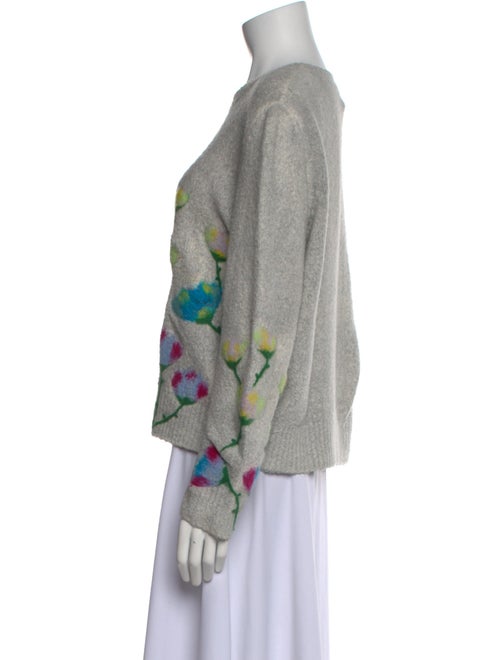 Avant Toi Printed Crew Neck Sweater