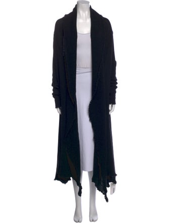 Avant Toi Merino Wool Open Front Sweater