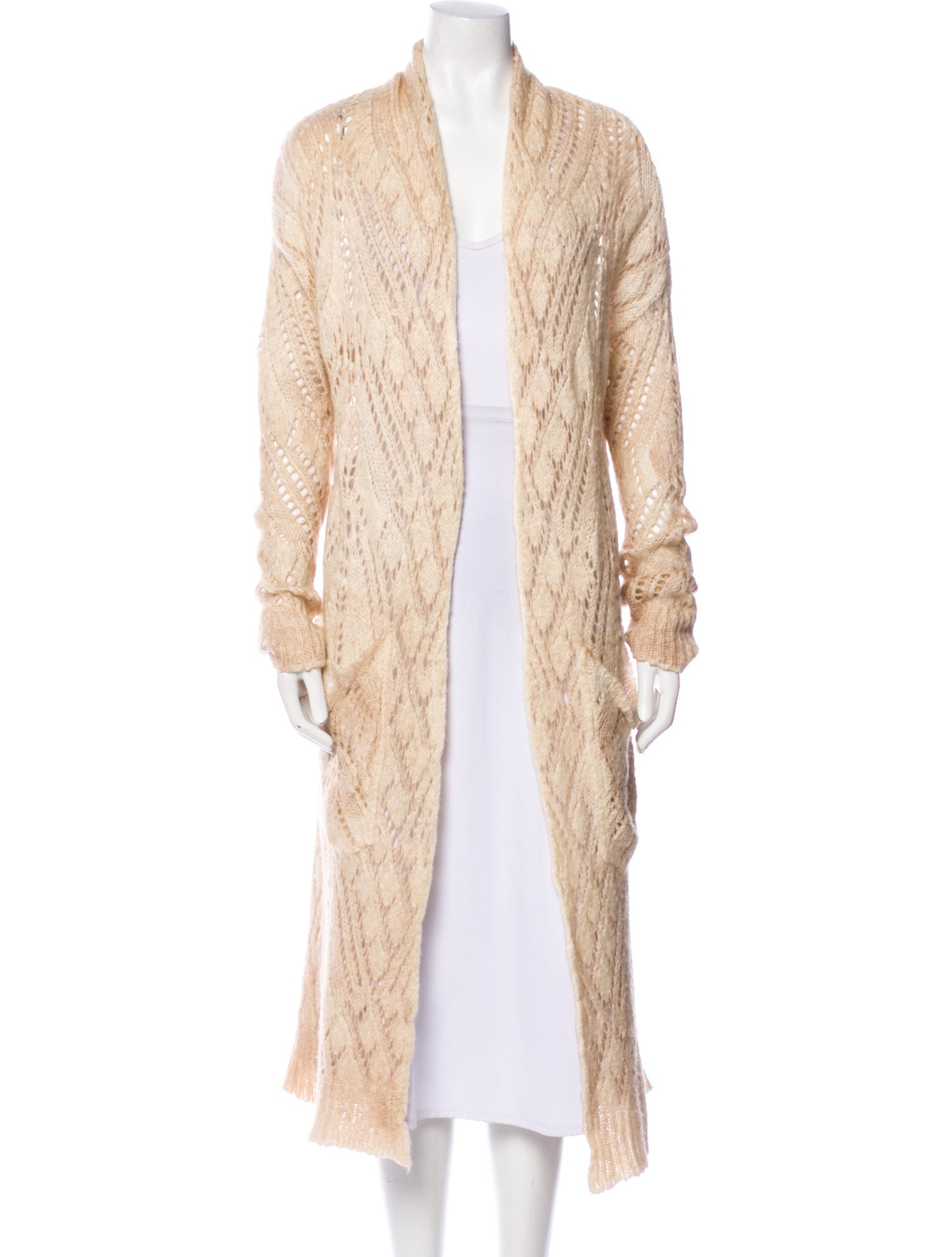 Avant Toi Wool Open Front Sweater