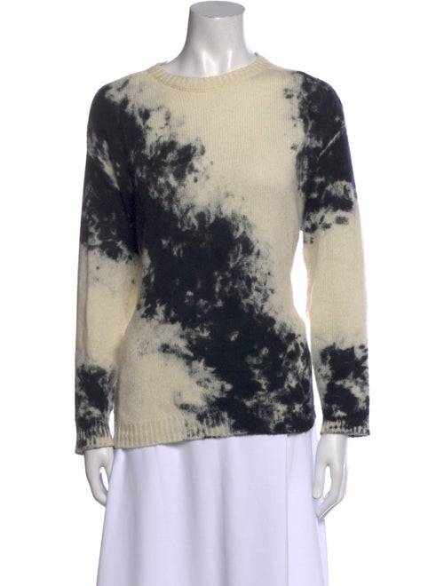 Avant Toi Cashmere Tie-Dye Print Sweater