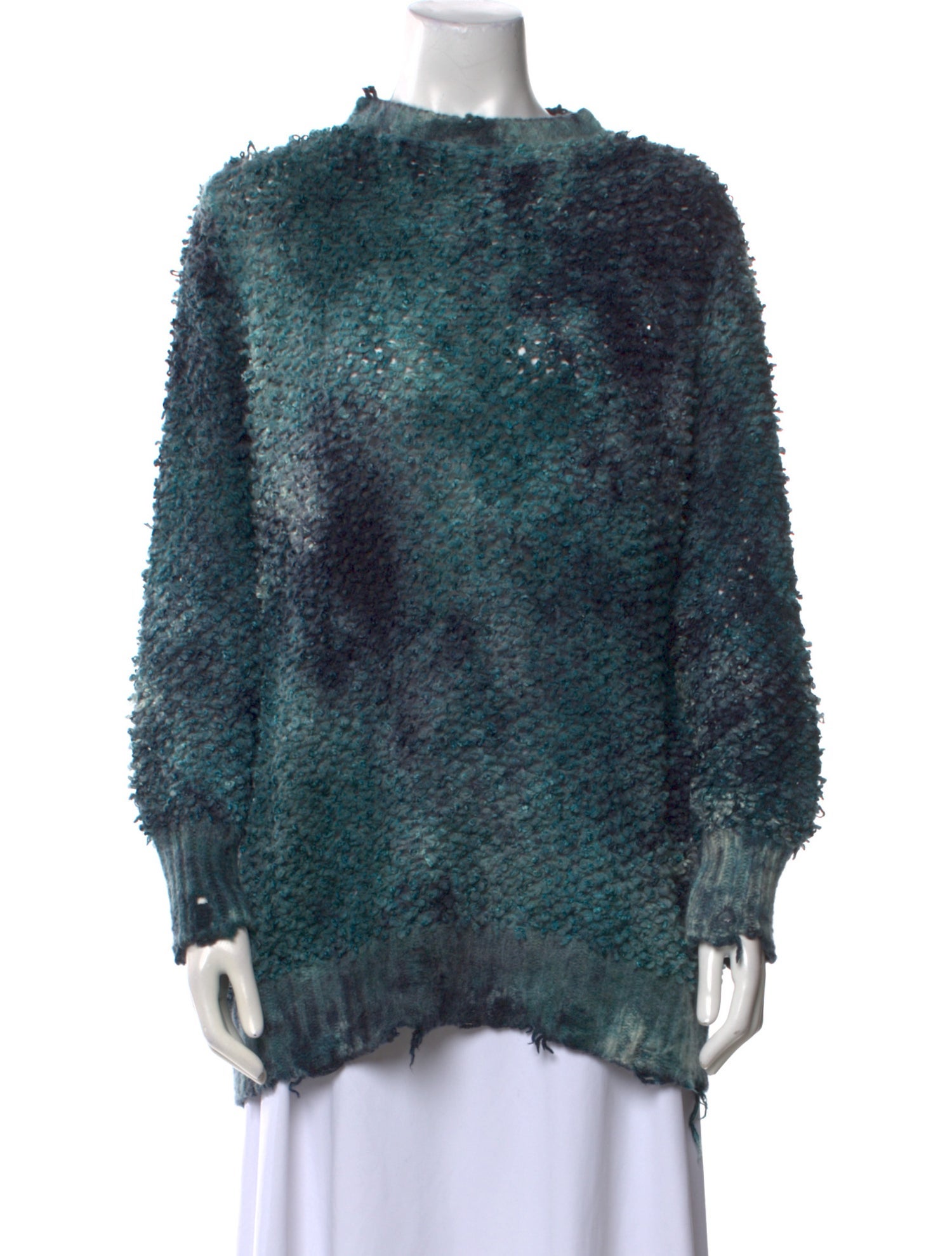 Avant Toi Silk Printed Sweater