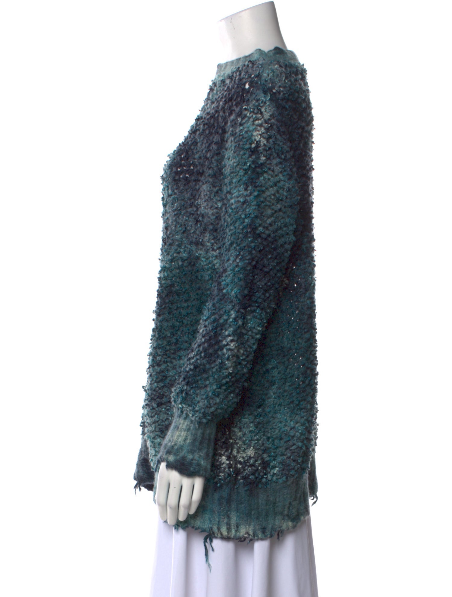 Avant Toi Silk Printed Sweater