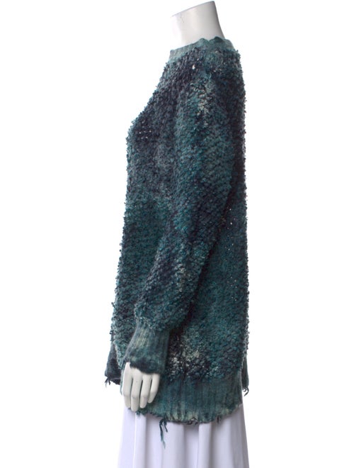 Avant Toi Silk Printed Sweater