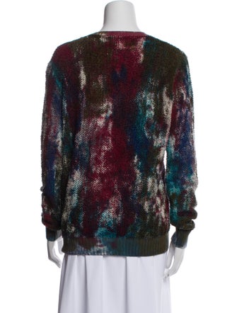 Avant Toi Silk Printed Sweater