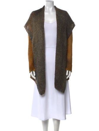 Avant Toi Wool Colorblock Pattern Sweater