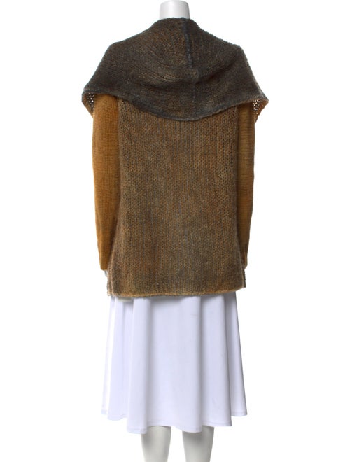 Avant Toi Wool Colorblock Pattern Sweater