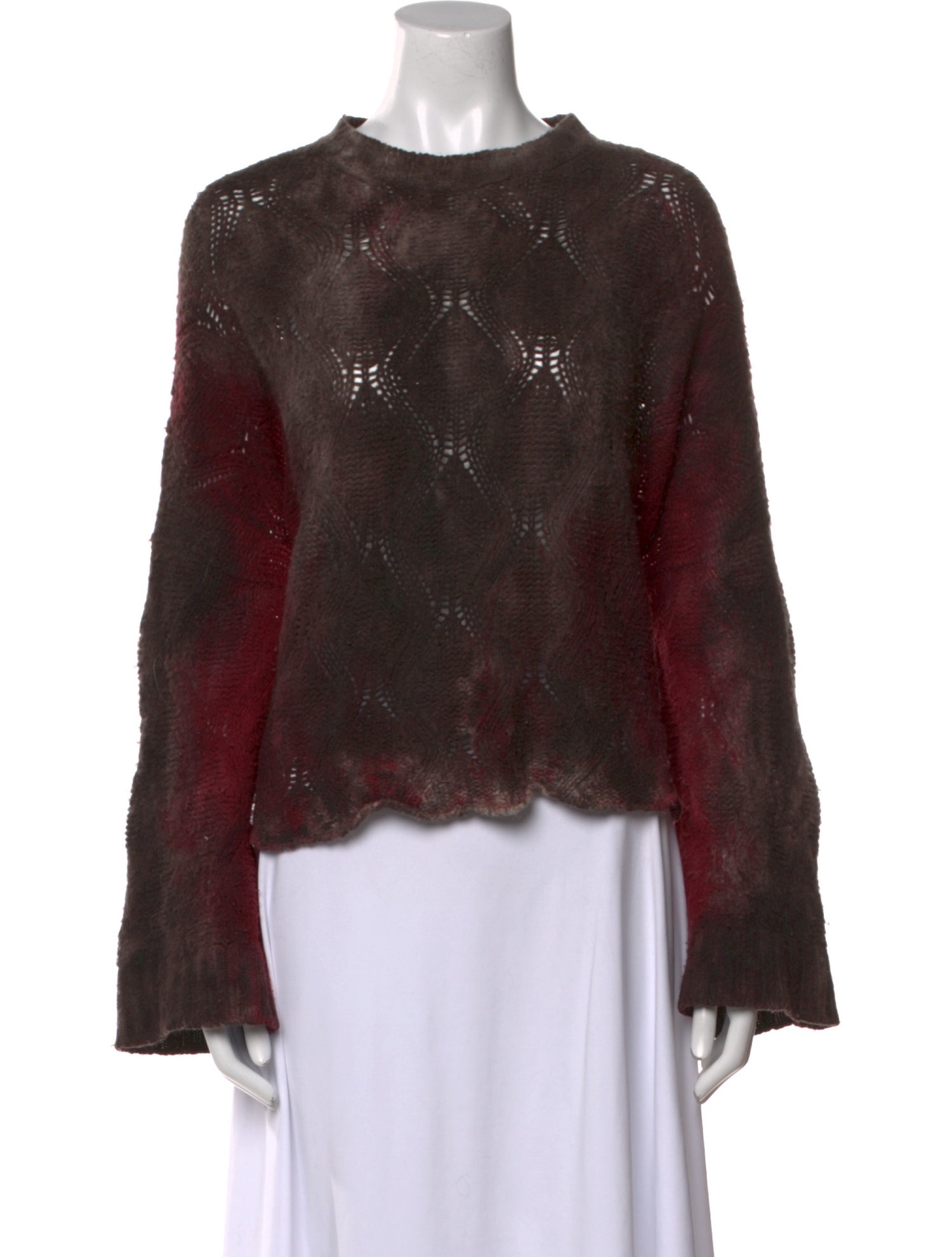 Avant Toi Merino Wool Crew Neck Sweater