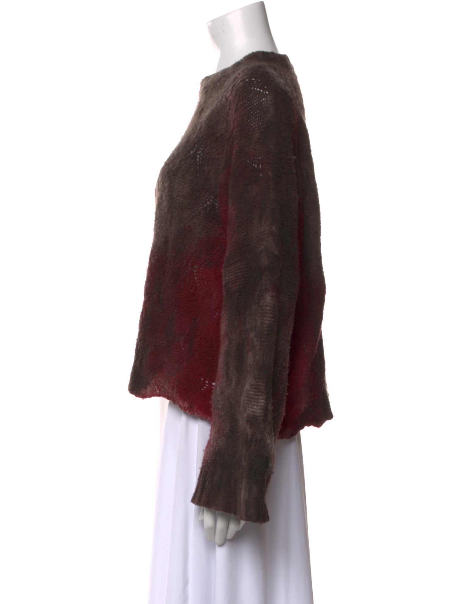 Avant Toi Merino Wool Crew Neck Sweater