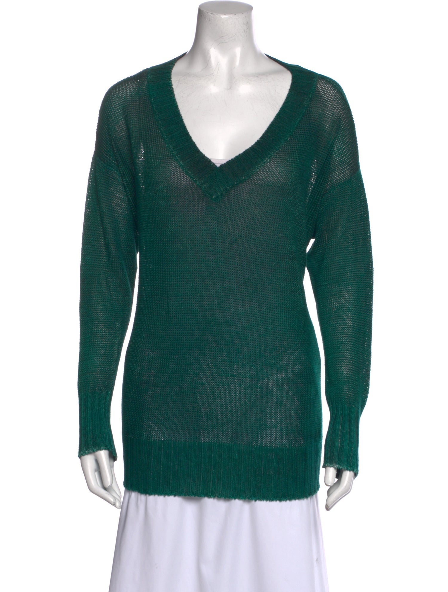 Avant Toi Linen V-Neck Sweater