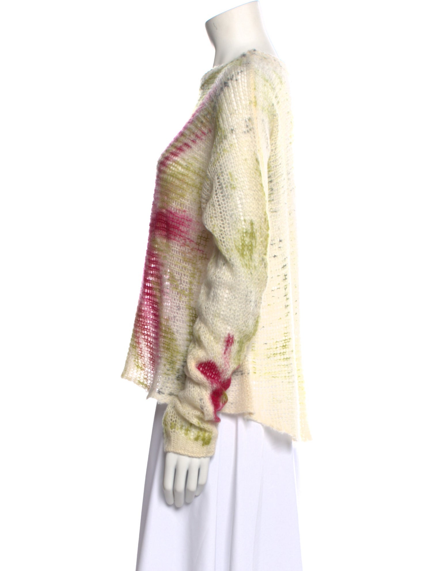 Avant Toi Cashmere Printed Sweater