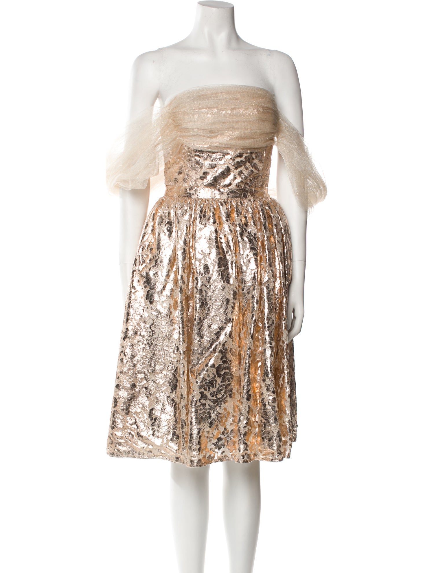 Andrew Kwon Printed Mini Dress