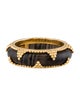 Alexandre Reza 18K Obsidian Suze Band