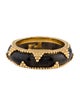 Alexandre Reza 18K Obsidian Suze Band