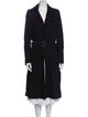 Anthony Vaccarello Goat Leather Coat