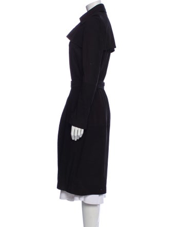 Anthony Vaccarello Goat Leather Coat