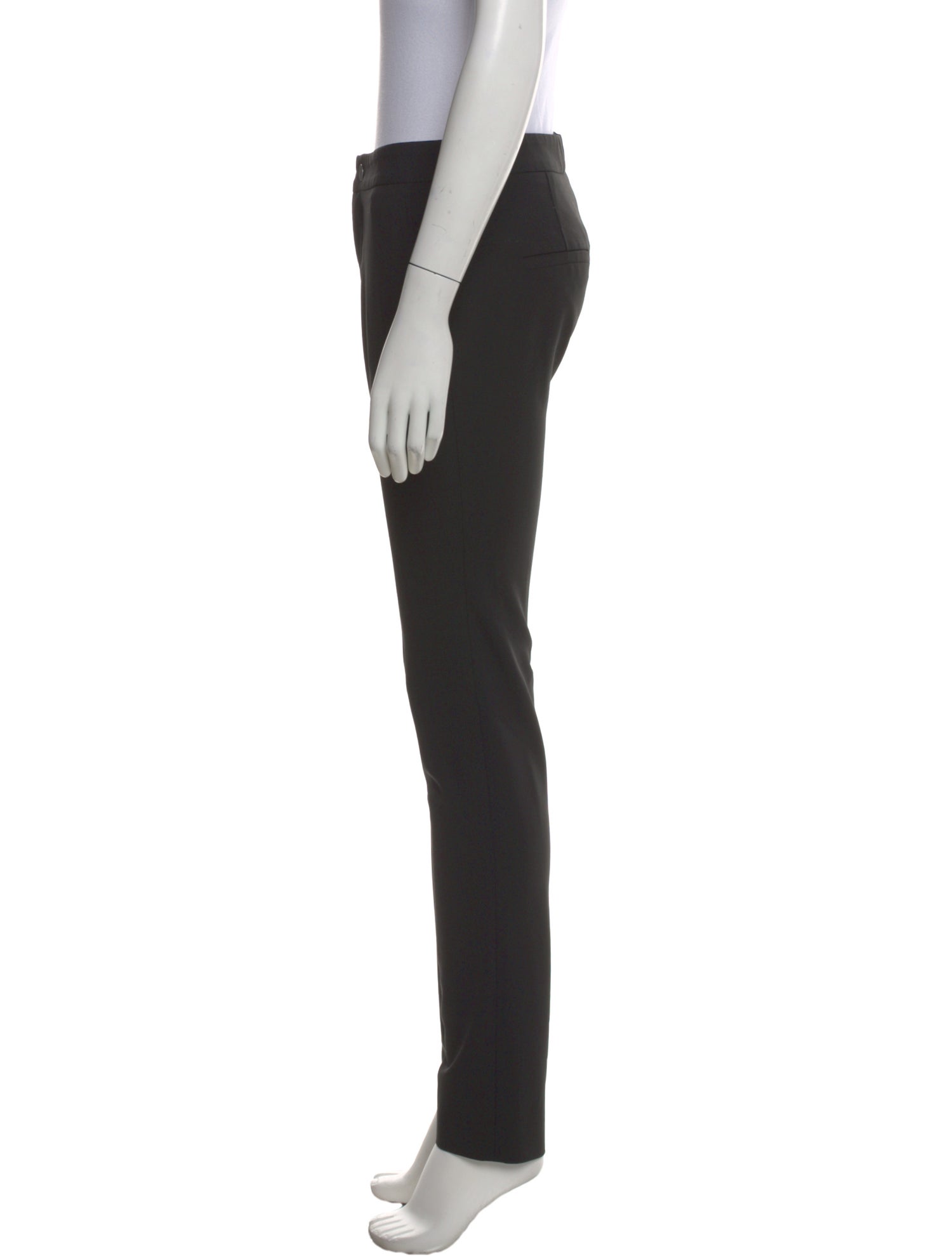 Anthony Vaccarello Virgin Wool Skinny Leg Pants