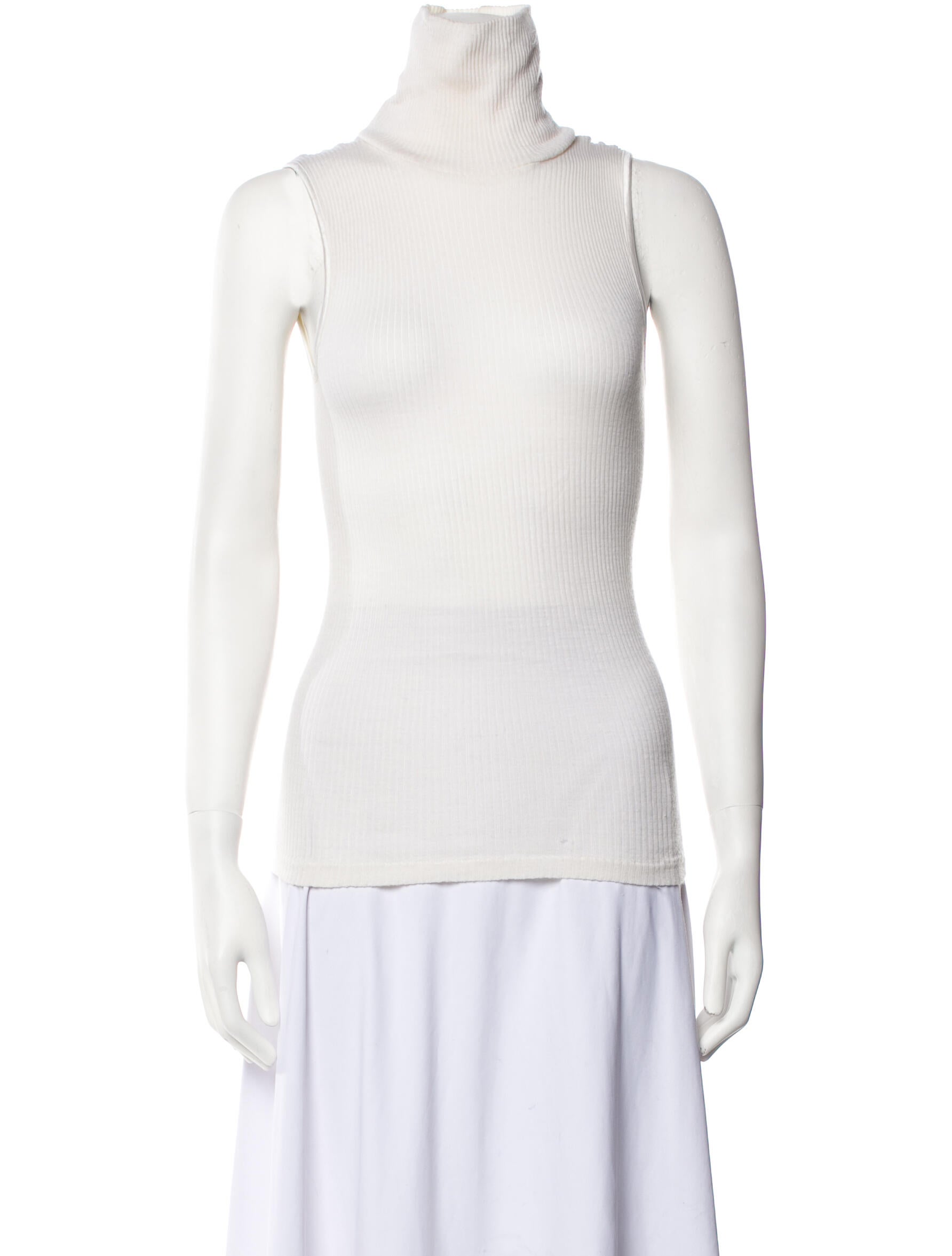 AZ Factory Turtleneck Sleeveless Top