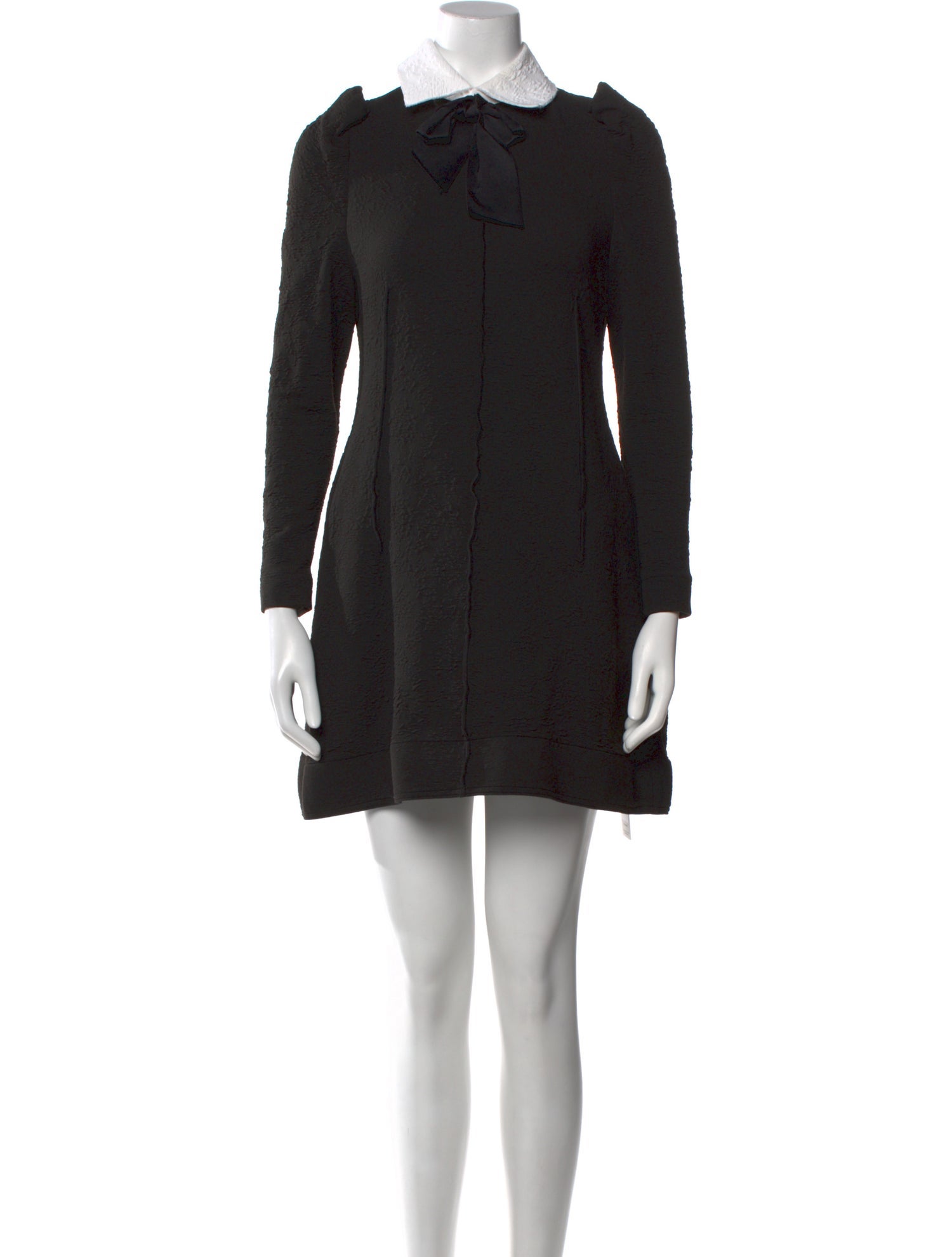 AZ Factory Mock Neck Mini Dress