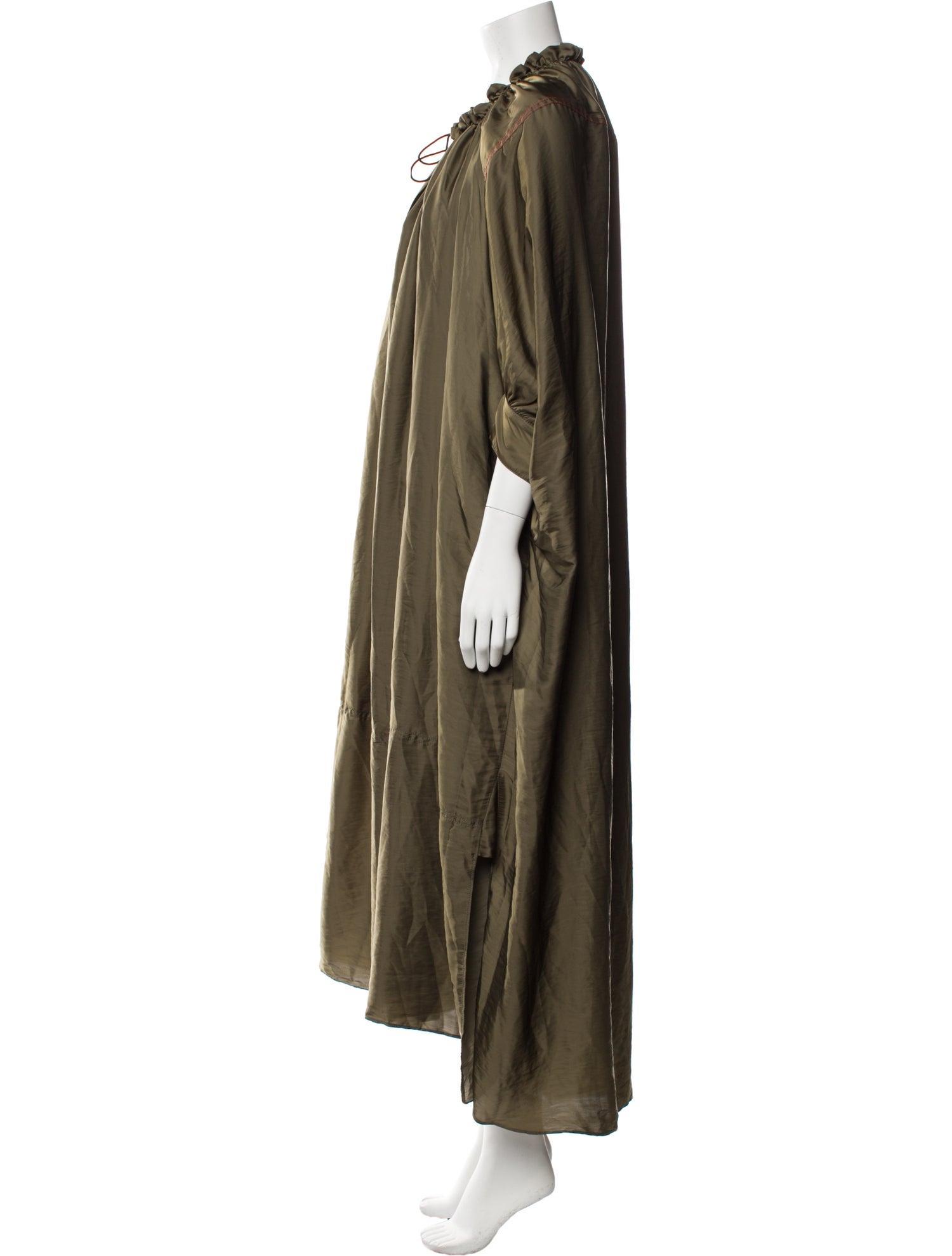 AZ Factory Crew Neck Long Dress
