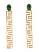 Azlee 18K 2.66ctw Emerald Drop Earrings