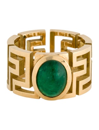 Azlee 18K 2.88ctw Emerald Band