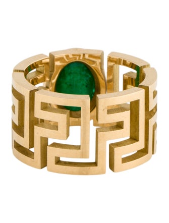 Azlee 18K 2.88ctw Emerald Band
