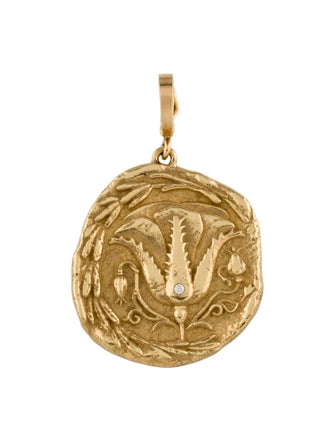 Azlee 18K Diamond Of The Earth Large Charm