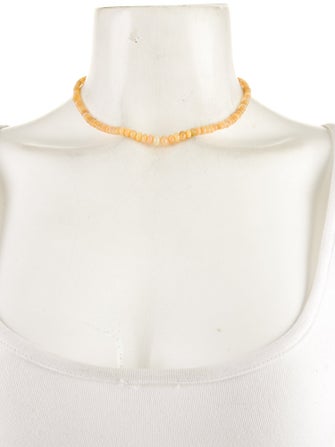 Azlee 18K Opal Bead Necklace