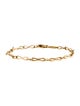 Azlee 18K Large Lozenge Link Bracelet