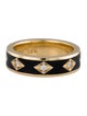 Azlee 18K Enamel & Diamond Night Sky Band