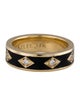 Azlee 18K Enamel & Diamond Night Sky Band