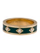 Azlee 18K Enamel & Diamond NIght Sky Band