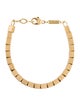 Azlee 18K Cube Link Bracelet