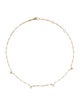 Azlee 18K Diamond Lozenge-Link Chain Necklace