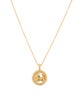 Azlee 18K Diamond Petite Lion Pendant Necklace