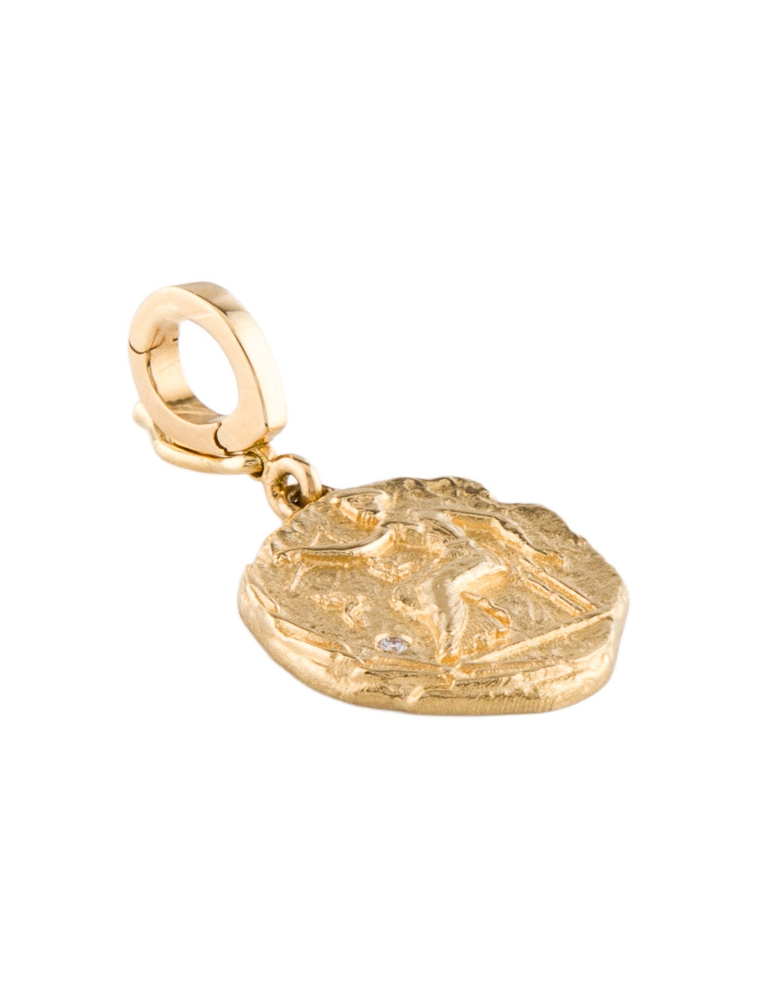 Azlee 18K Diamond Goddess of Love Small Charm