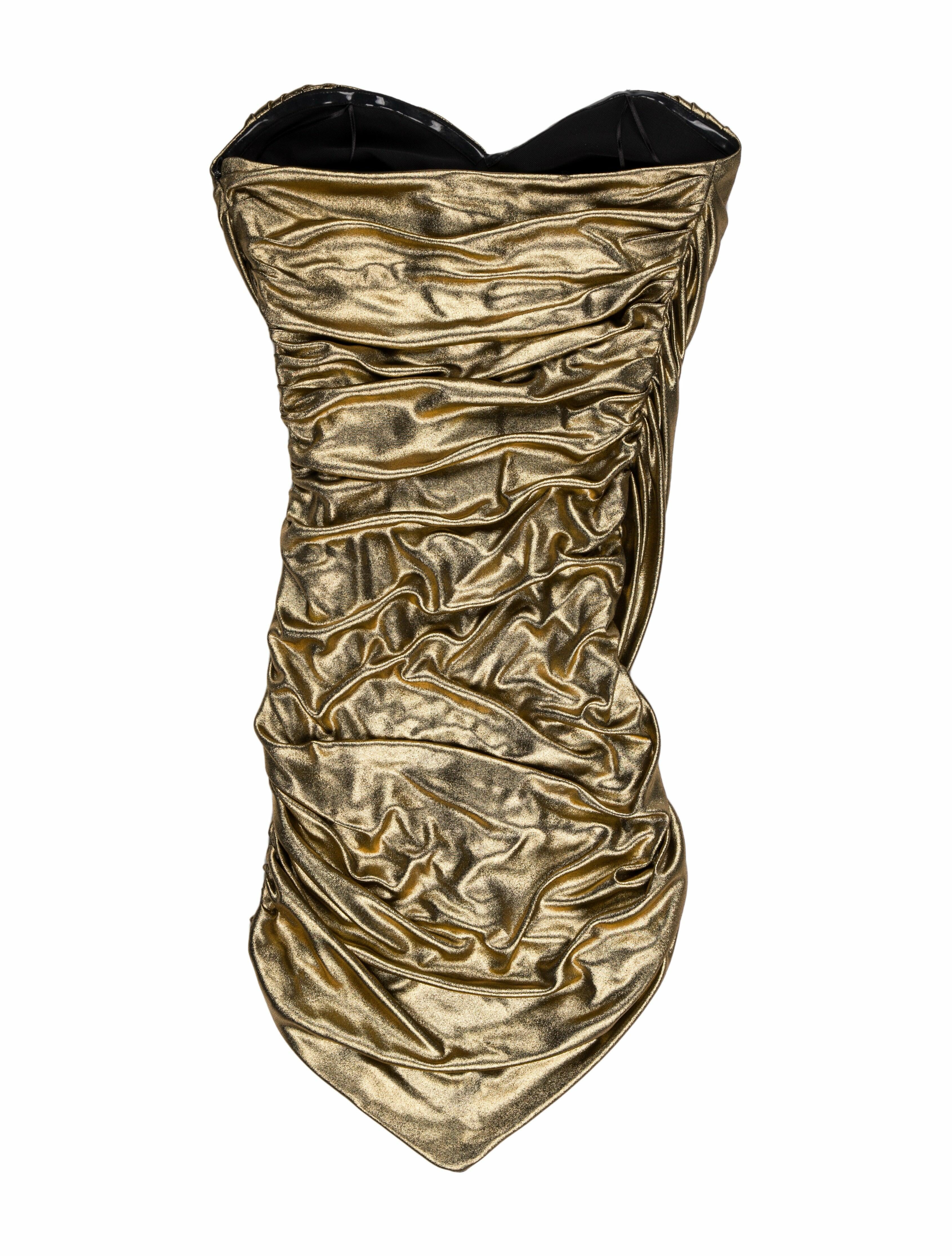 Azzaro Strapless Mini Dress w/ Tags