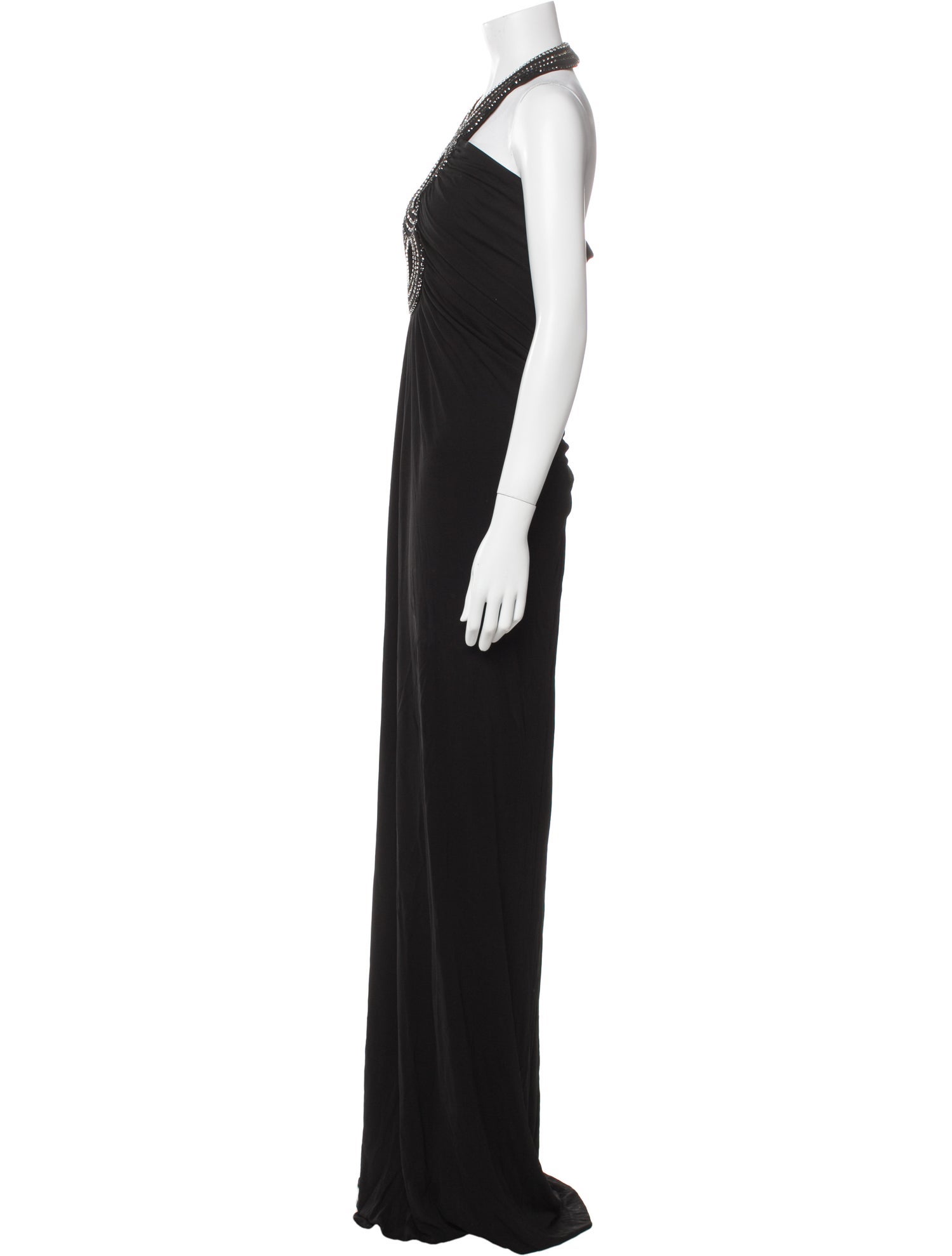 Azzaro Halterneck Long Dress