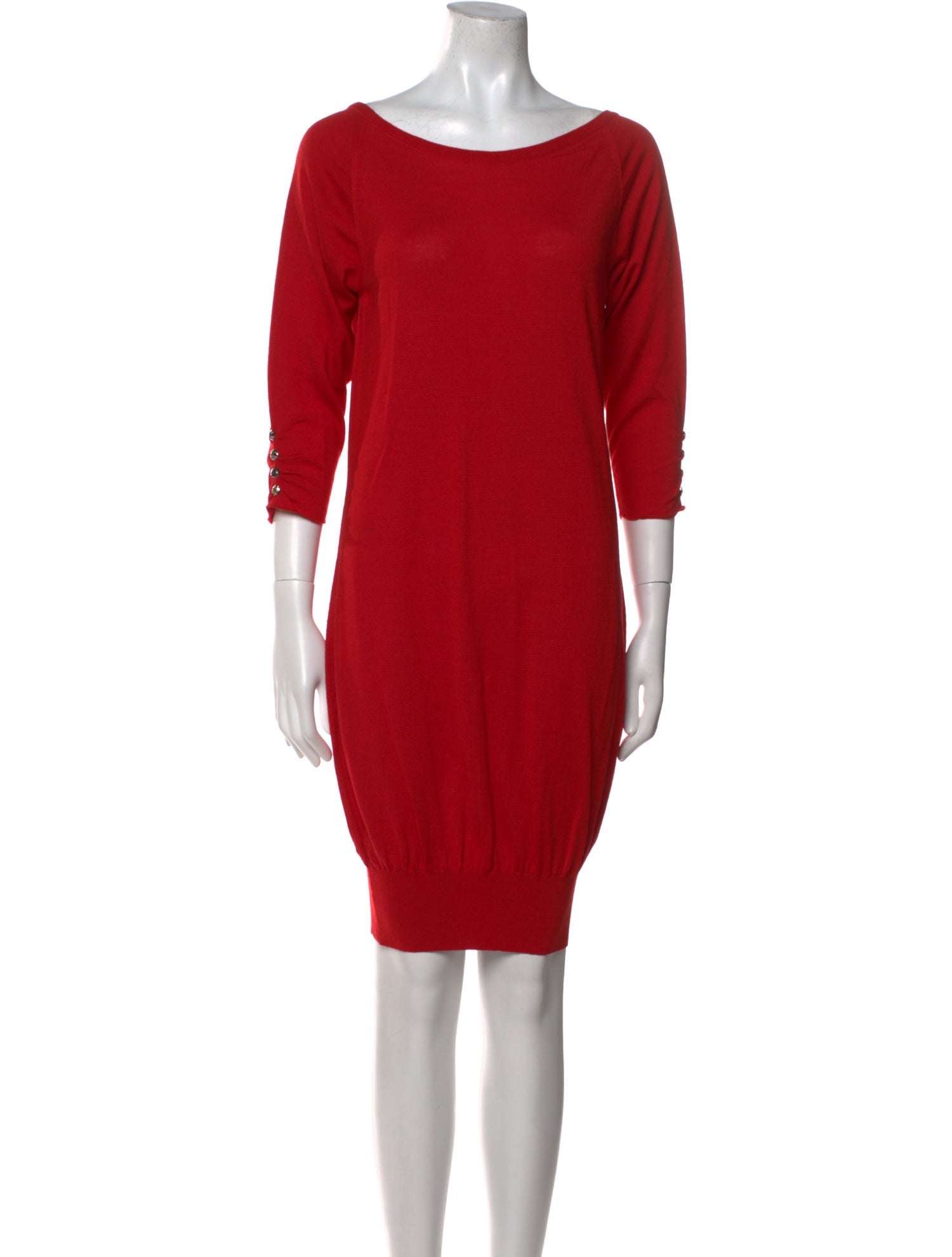 Azzaro Wool Mini Dress