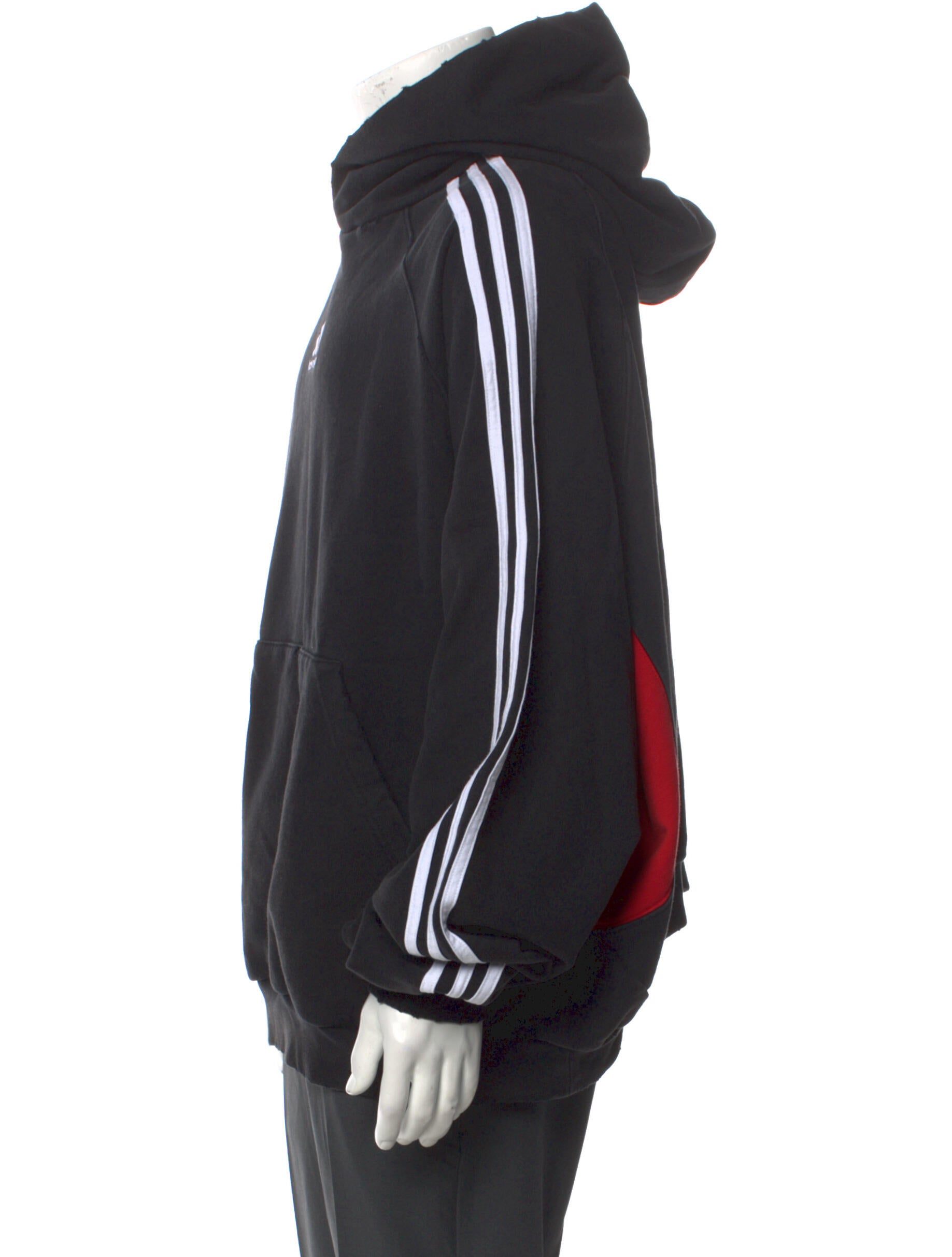 Balenciaga x adidas 2022 Small Fit Hoodie - Black Sweatshirts