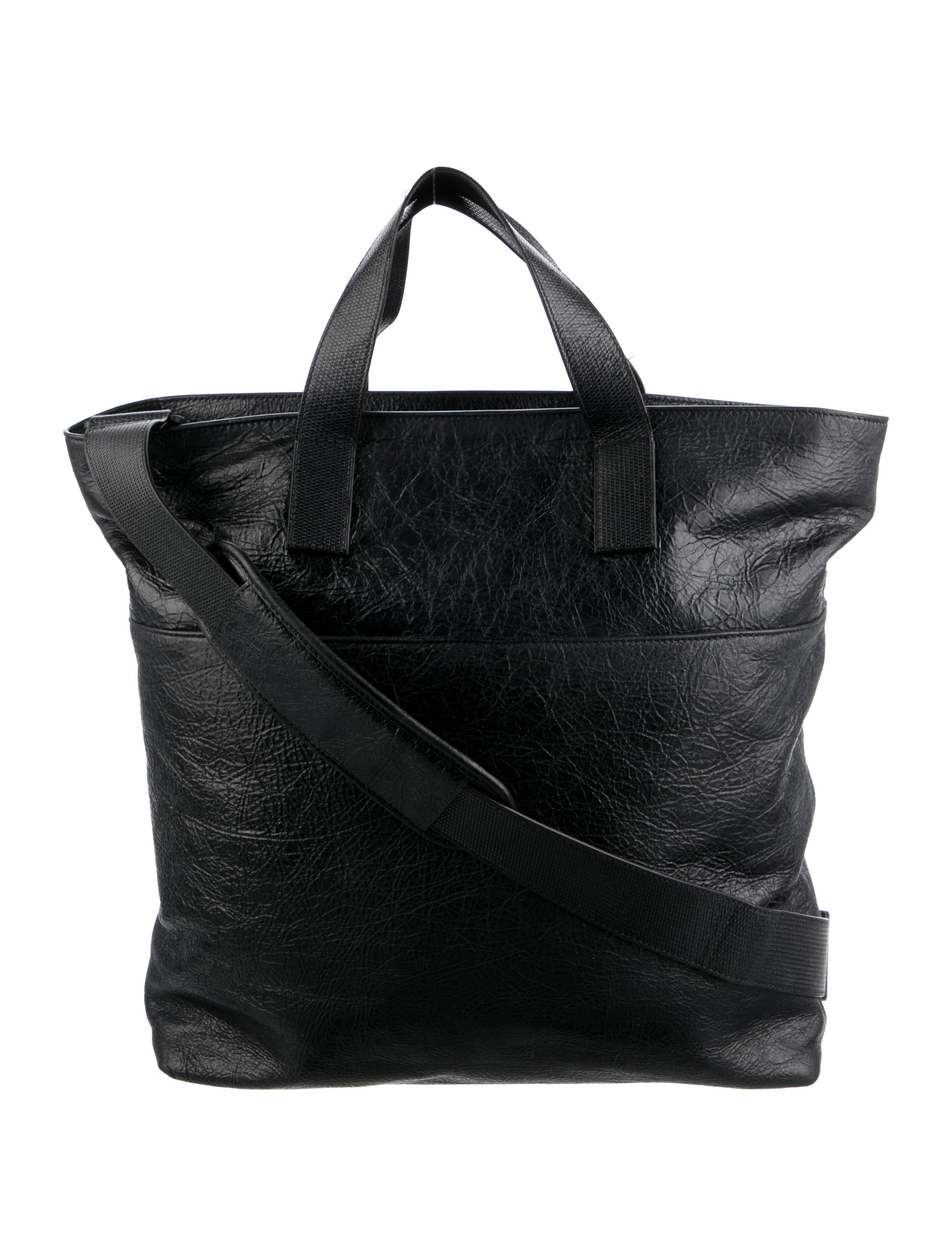 Balenciaga x adidas North-South Tote Bag - Black Shoulder Bags