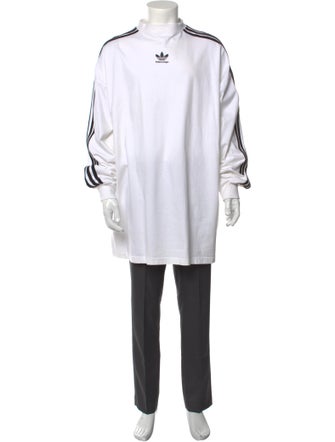 Balenciaga x adidas Oversized L/S Striped Henley