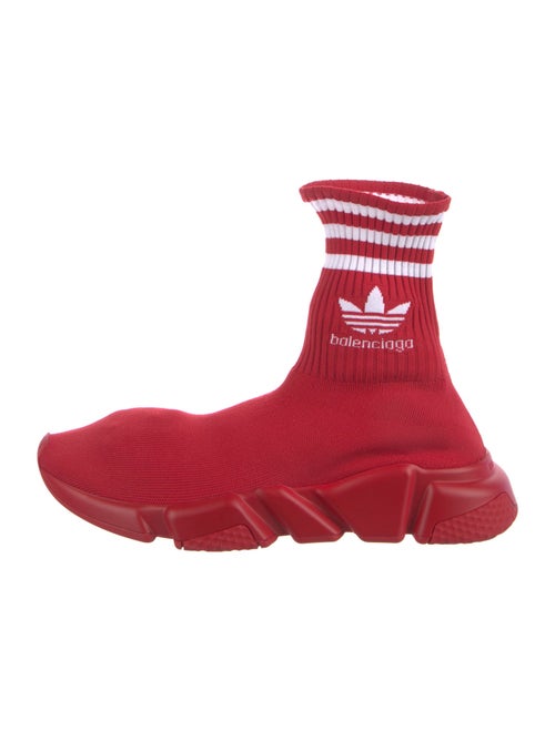 Balenciaga x adidas Speed LT 'Red' Sock Sneakers