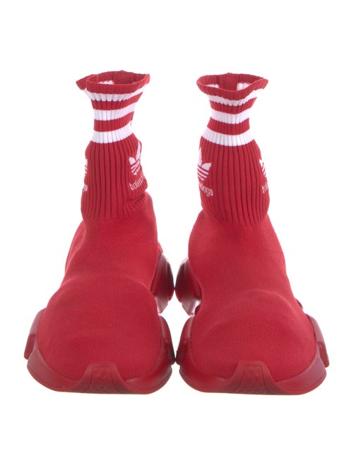 Balenciaga x adidas Speed LT 'Red' Sock Sneakers