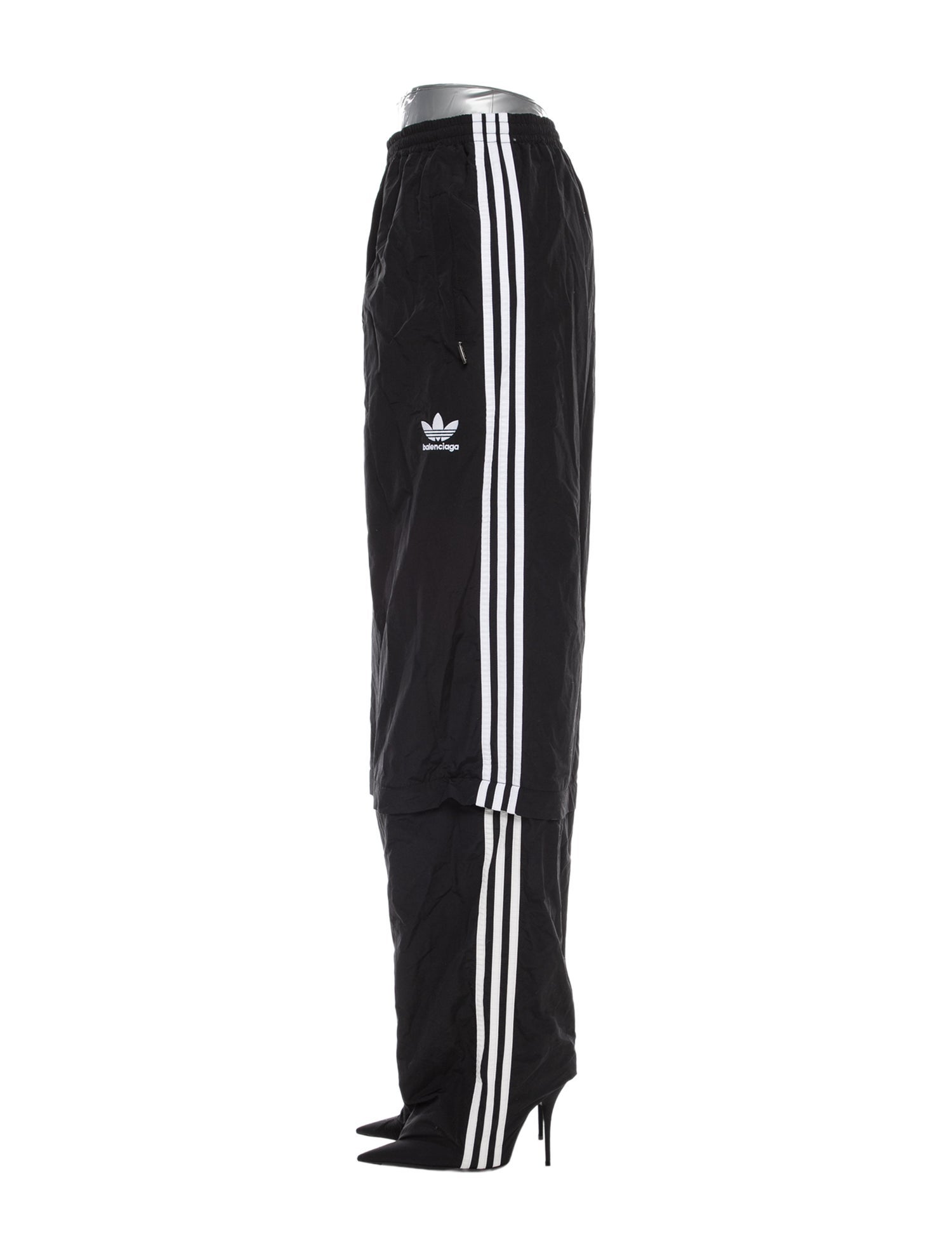 Balenciaga x adidas Nylon Printed Combat Boots